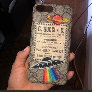 Gucci GG Supreme Sticker IPhone 8 Plus Case